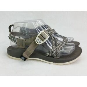 CHACO Kids ZX/1 Classic Diamond Gray Sport Sandals Youth Size 5 Shoes